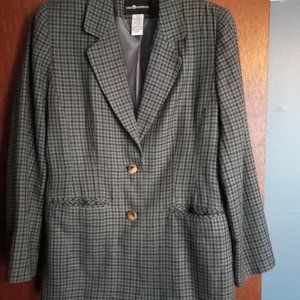 multi-colored blazer, Size 10